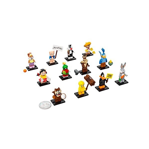 LEGO 71030 Minifigures Looney Tunes, Jouet pour Enfant de 5 ans et +, Avec une Figurine Unique de Personnage, Edition Limitée