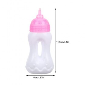 Gadpiparty Lot de 10 biberons de lait pour poupée - Accessoires pour poupée