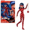 Bandai - Miraculous Ladybug - Poupée Ladybug - Poupée mannequin 26 cm à fonctions sonore et lumineuse - Poupée de super-héros