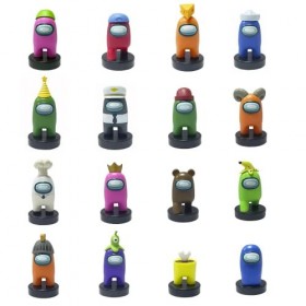 Bizak Among Us S2 - Figurine Pack 2 Assortiment aléatoire 64110215 Multicolore