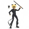 Bandai - Miraculous Ladybug - Poupée - Chat Noir - Poupée mannequin articulée 26 cm - P50002