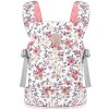 GAGAKU Porte Bebe Poupee Avant et arrière pour poupées, Accessoires pour poupées en Coton, Porte poupée avec Sangles Ajustabl