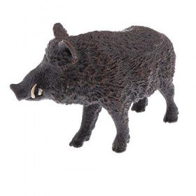 zalati Sanglier Jouet Animal Modèle Chiffres Simulation Vie Sauvage Jungle Réaliste Animaux De La Forêt Jouet pour Enfants À 