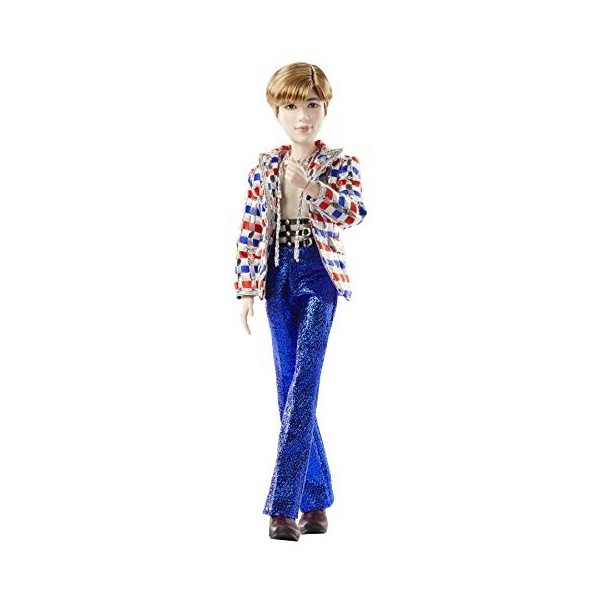 BTS x Mattel poupée Prestige RM, à l’effigie du membre du groupe de K-pop en tenue de scène, figurine à collectionner, GKC97