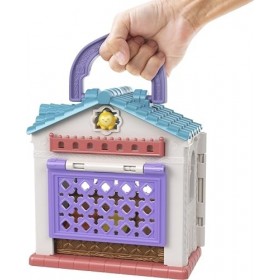 Disney Wish, Asha et la bonne étoile - Coffret Transportable Marché De Dahlia Du Royaume De Rosas Avec 1 Mini Poupée Dahlia, 