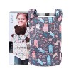 Bebamour Porte-Poupée Fille 3 en 1 Écharpe de Portage Souple Enfant 100% Coton Accessoires Poupée