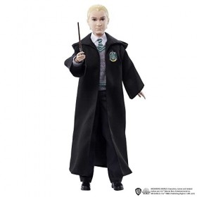 Harry Potter Poupée Drago Malefoy en tenue de sorcier Serpentard, cadeau d’anniversaire, à collectionner, Jouet Enfant, Dès 3
