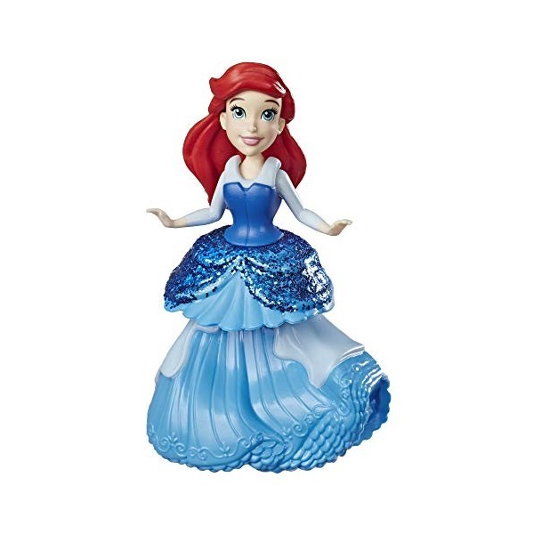 Disney Princesses – Poupee Princesse Disney Mini Poupee Royal Clips Ariel - 8 cm