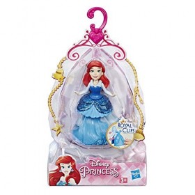 Disney Princesses – Poupee Princesse Disney Mini Poupee Royal Clips Ariel - 8 cm