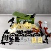 WWEI Kit darmes customisées guerre militaire WW2 pour enfants Mini soldats SWAT Police compatibles avec Lego