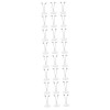 Toyvian 12 Pcs Maison De Poupée Décoration Stand Support De Poupée Figurine daction Support en Métal Présentoir pour Objets 