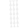 Toyvian 12 Pcs Maison De Poupée Décoration Stand Support De Poupée Figurine daction Support en Métal Présentoir pour Objets 