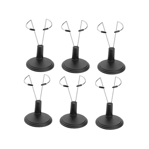 Toyvian 12 Pièces Vitrine De Jouets De Bureau pour Figurines Jouets en Bois pour Enfants Poupées Accessoires De Jouets pour E