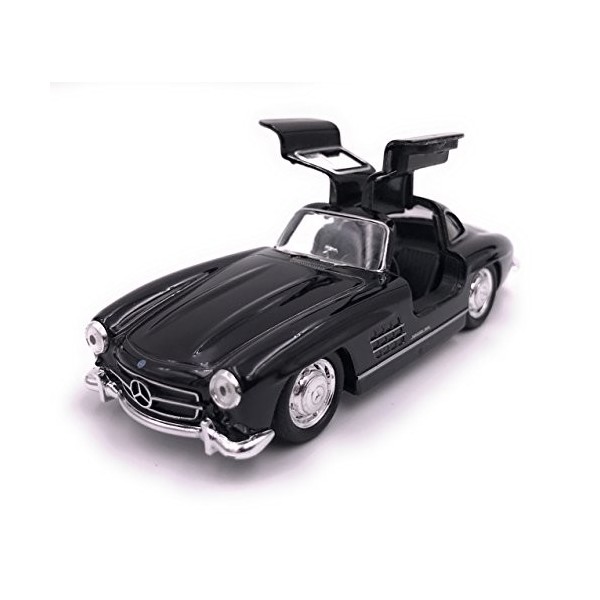 Welly Mercedes Benz 300 SL modèle de Licence de Voiture Produit 1: 34-1: 39 Noir