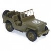 Modèle Willys Jeep MB 1941 env. 10 cm olive/ouvert