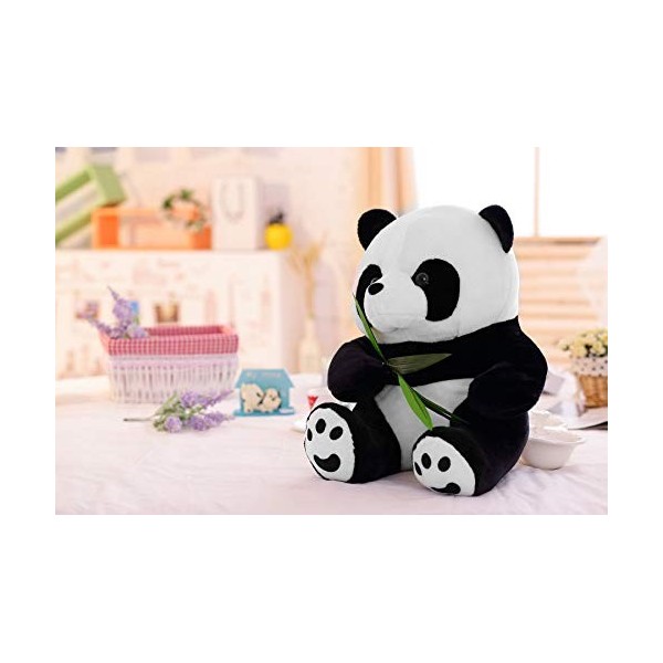 IBLUELOVER Poupée de Peluche de Panda Jouet Poupée Peluche Mignon Animaux Douce Oreiller Jouets Peluche Bébé Enfants Ados Fem