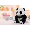 IBLUELOVER Poupée de Peluche de Panda Jouet Poupée Peluche Mignon Animaux Douce Oreiller Jouets Peluche Bébé Enfants Ados Fem