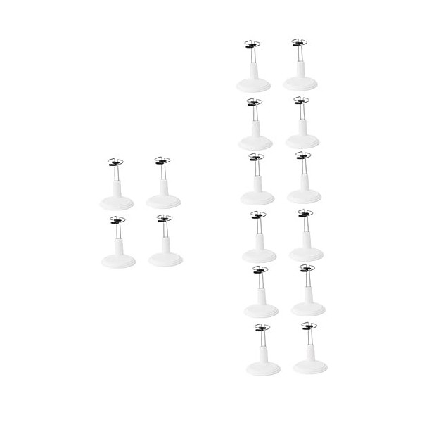 ibasenice 12 Pcs Xxcm Supports avec Mannequin Support DAccessoires Enfant Et Maison Stable Ours Chiffres Magasin Poupée De M