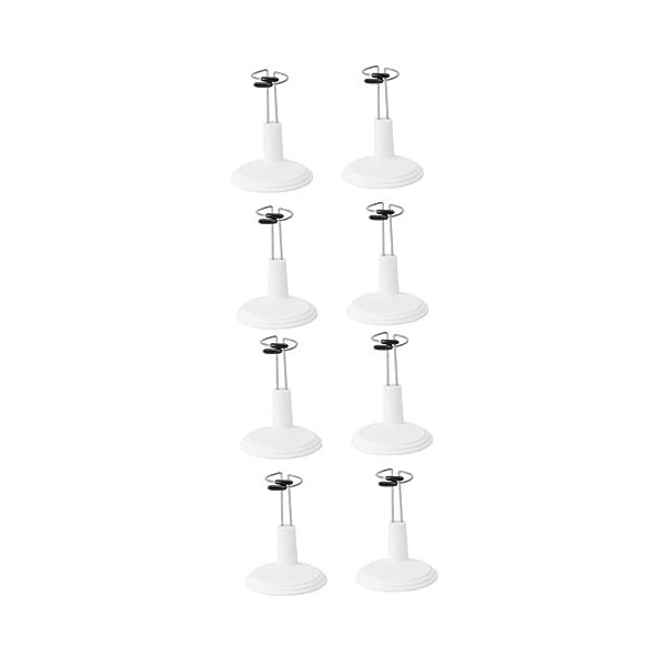 ibasenice 12 Pcs Xxcm Supports avec Mannequin Support DAccessoires Enfant Et Maison Stable Ours Chiffres Magasin Poupée De M