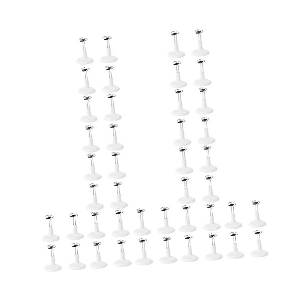 ibasenice 12 Pcs Xxcm Supports avec Mannequin Support DAccessoires Enfant Et Maison Stable Ours Chiffres Magasin Poupée De M