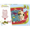 Avenue Mandarine PU014C - Puzzle éducatif enfant 76 pièces - Planisphère - Poster inclus