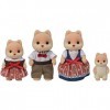 Sylvanian Families - 5459 - La famille chien caramel