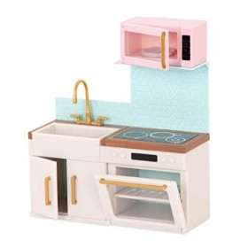 Lori LO37095Z Poupée Cuisine Moderne
