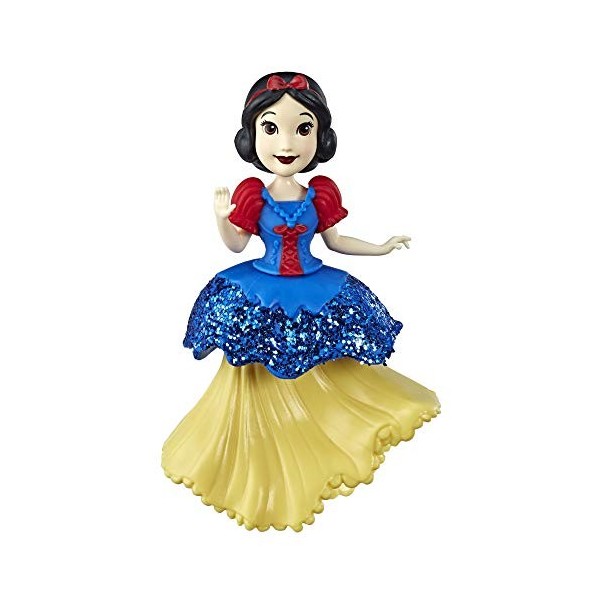 Disney Princesses – Poupee Princesse Disney Mini Poupee Royal Clips Blanche Neige - 8 cm