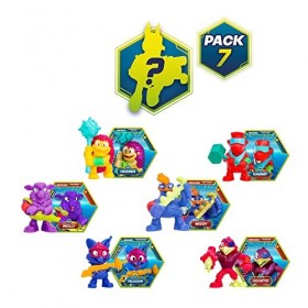 METAZELLS Lot de 7 Figurines S1 | Poupées Surprise à Collectionner Comprend 1 spéciale avec Lettres, 2 coffres, 2 Accessoir