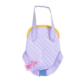 Zapf Creation Porte-Bébé pour Poupées Accessoires pour Poupée, Violet/Jaune