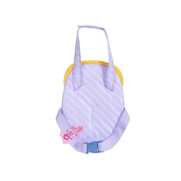 Zapf Creation Porte-Bébé pour Poupées Accessoires pour Poupée, Violet/Jaune