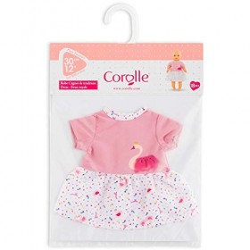 Corolle - Mon Premier Poupon, Robe Cygnes de Tendresse, pour Poupon 30 cm, dès 18 Mois, 9000110350 Multicolore