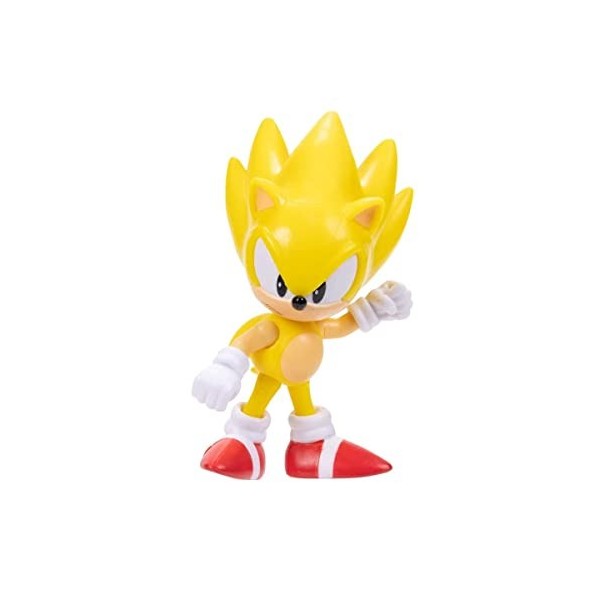 Sonic The Hedgehog Mini figurine classique Super Sonic 6,3 cm
