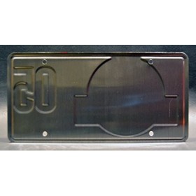 Jurassic Trilogy | Explorer 05 | Metal Stamped License Plate