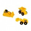 Theo Klein 3236 Cat Set Engins de Chantier I Avec Camion Benne Basculante Camion Bulldozer et Chenille I Jouet pour Enfants P