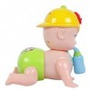 ibasenice 1 PC Bébé Apprendre À Ramper Jouet Puzzle Jouets Enfant en Bas Âge Musique Jouets Éducatifs Bébé Jouets Électrique 