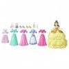 Disney Princesses Secret Styles, Mini Belle et Ses Tenues, Coffret poupée avec 6 Tenues, Jouet pour Enfants, à partir de 4 An