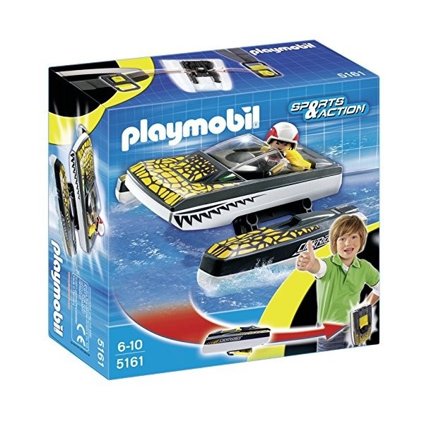 Playmobil - 5161 - Jeu de Construction - Bateau Rapide à Emporter