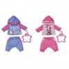 BABY born Jogging Suit 43cm - For Toddlers 3 Years & Up, Pack of 1, Assorted Color 