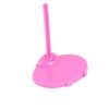 ibasenice 20 Pièces Cintre en Plastique Base Réglable Barberries Mini Poupées Jouets pour Filles Marionnette Porte-Poupée Fig