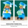 SOIMISS 2 pcs Graduation poupée poupée Jouet Graduation poupée Graduation Graduation poupées