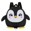 Sac a Dos pour Enfants Cartable Scolaire Maternelle Sac ecole en Motif 3D Pingouin Sac a Dos Bebes 1 3 Ans Sac avec Laisse de