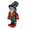 SM SunniMix Clown en Porcelaine de 18 Cm avec Belle et Visage en Céramique, Cadeau pour Amateur de Clown Ou Collectionneur de