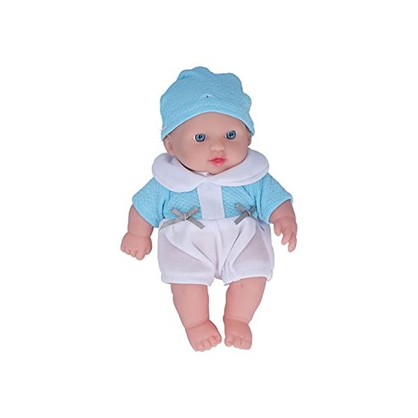 GFRGFH Poupée bébé réaliste avec Tenue Rose Amovible et Chapeau, Fausse poupée bébé de 8 Pouces, poupées bébé pour Filles et 