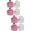 Totority 8 Pcs Simulation Sac DÉcole Poupées pour Filles Sacs À Main en Toile Fille Sacs À Fermeture Éclair Sac À Main Porte