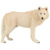 Figurine de Loup, Simulation Miniature modèle Animal de Faune Solide Jouet éducatif Collection décorative Cadeau pour Enfants