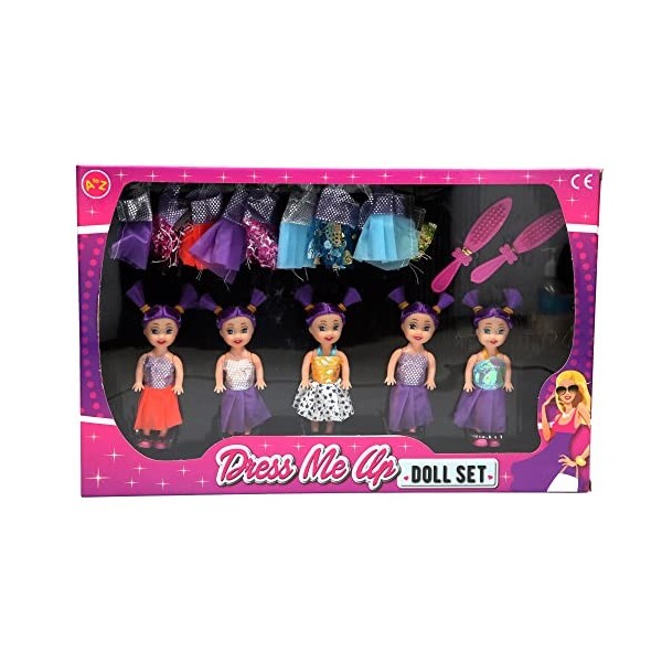 A to Z 31050 Dress Me Up Doll Ensemble