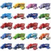 Pixar Voitures Mack Oncle Flash McQueen King Francesco Poussins Hicks Hudson Camion et Voiture Set 1:55 Diecast Modèle Jouet 