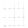 FELTECHELECTR 20 Pièces Support De Poupée Support en Plastique Forme De Robe Stand Figurine Présentoir Support De Poupée Supp