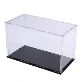 Qianly Nouveauté Acrylique Vitrine Boîte Enfants Moulé sous Pression Véhicule Modèle Poupée Vitrine Vitrine Cube Anti-poussiè